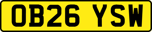 OB26YSW