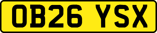 OB26YSX
