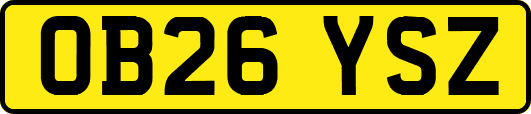 OB26YSZ