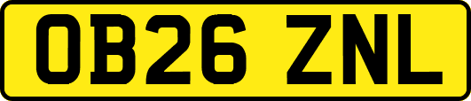 OB26ZNL