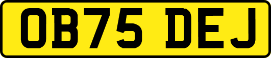 OB75DEJ
