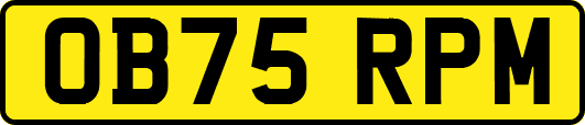 OB75RPM