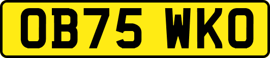 OB75WKO