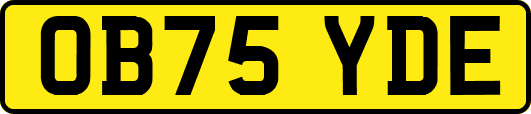 OB75YDE