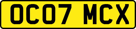 OC07MCX