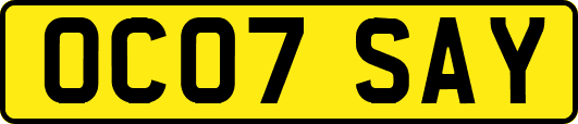 OC07SAY