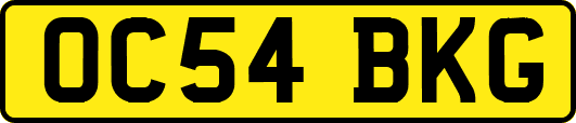 OC54BKG