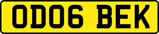 OD06BEK