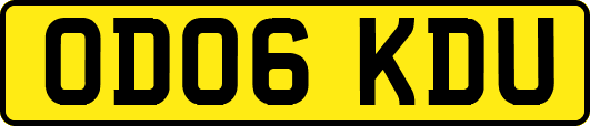 OD06KDU