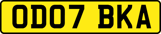 OD07BKA