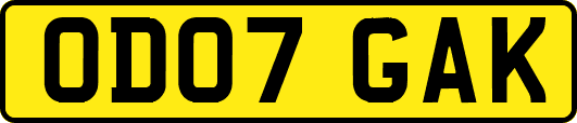 OD07GAK