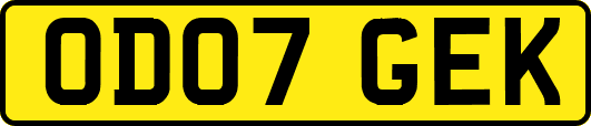 OD07GEK