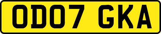 OD07GKA