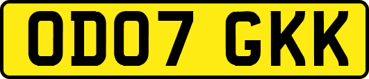 OD07GKK