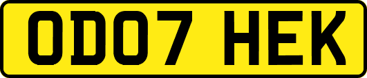 OD07HEK