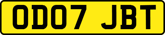 OD07JBT