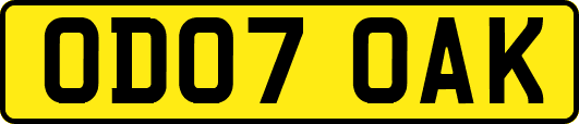 OD07OAK