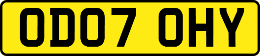 OD07OHY