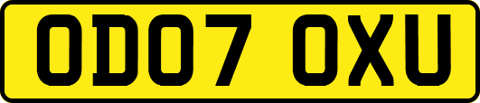 OD07OXU