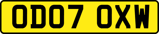 OD07OXW