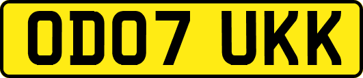 OD07UKK