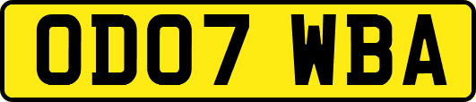 OD07WBA