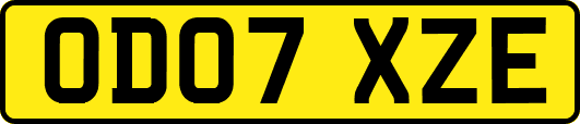 OD07XZE