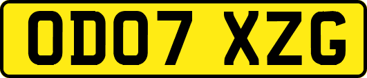 OD07XZG