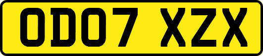 OD07XZX