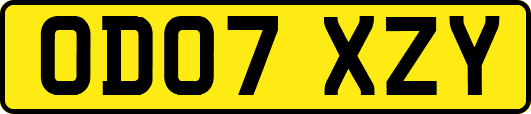 OD07XZY