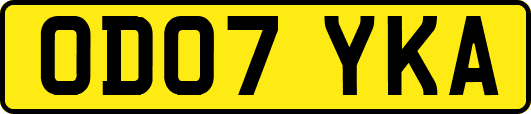 OD07YKA