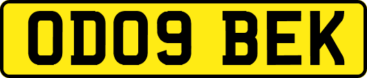 OD09BEK