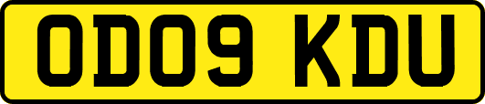 OD09KDU