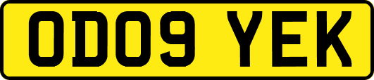 OD09YEK