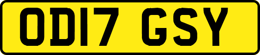 OD17GSY