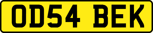 OD54BEK