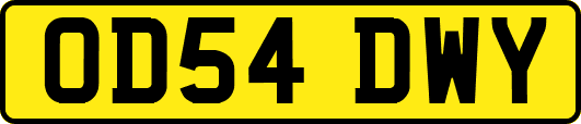 OD54DWY