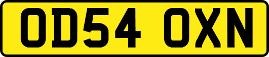 OD54OXN