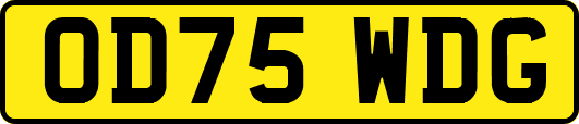 OD75WDG