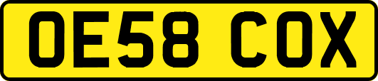 OE58COX