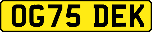 OG75DEK
