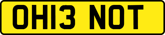 OH13NOT