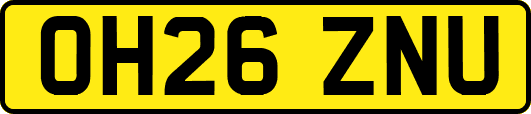 OH26ZNU