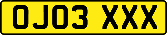 OJ03XXX