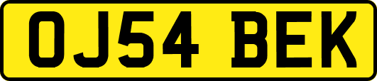 OJ54BEK
