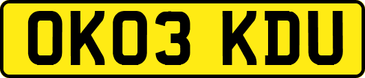 OK03KDU