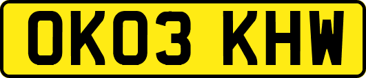 OK03KHW