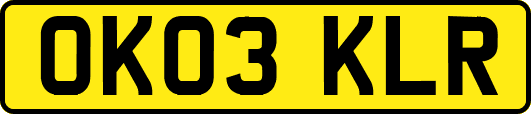 OK03KLR