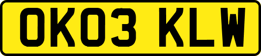 OK03KLW