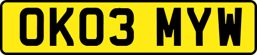 OK03MYW